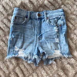 American Eagle AE High Rise Denim Shorts